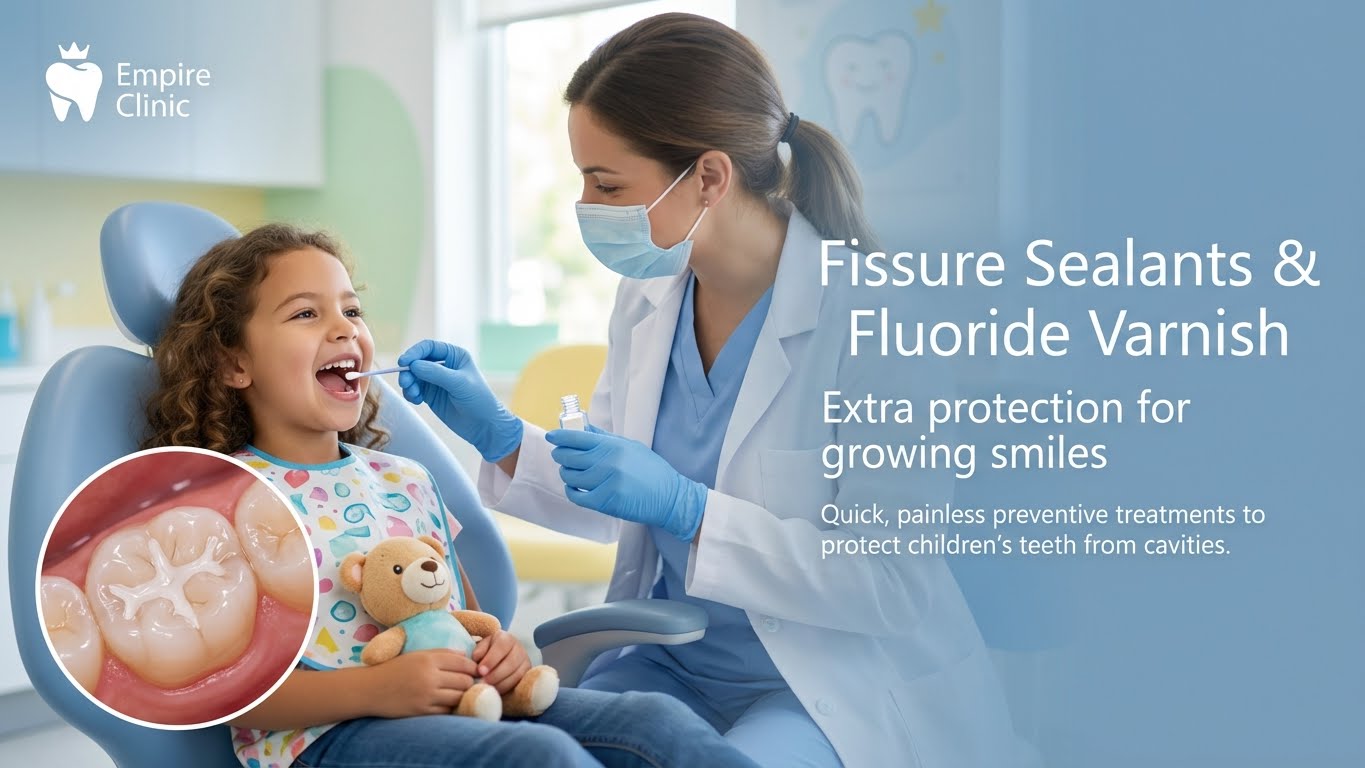 Fissure Sealants & Fluoride Varnish