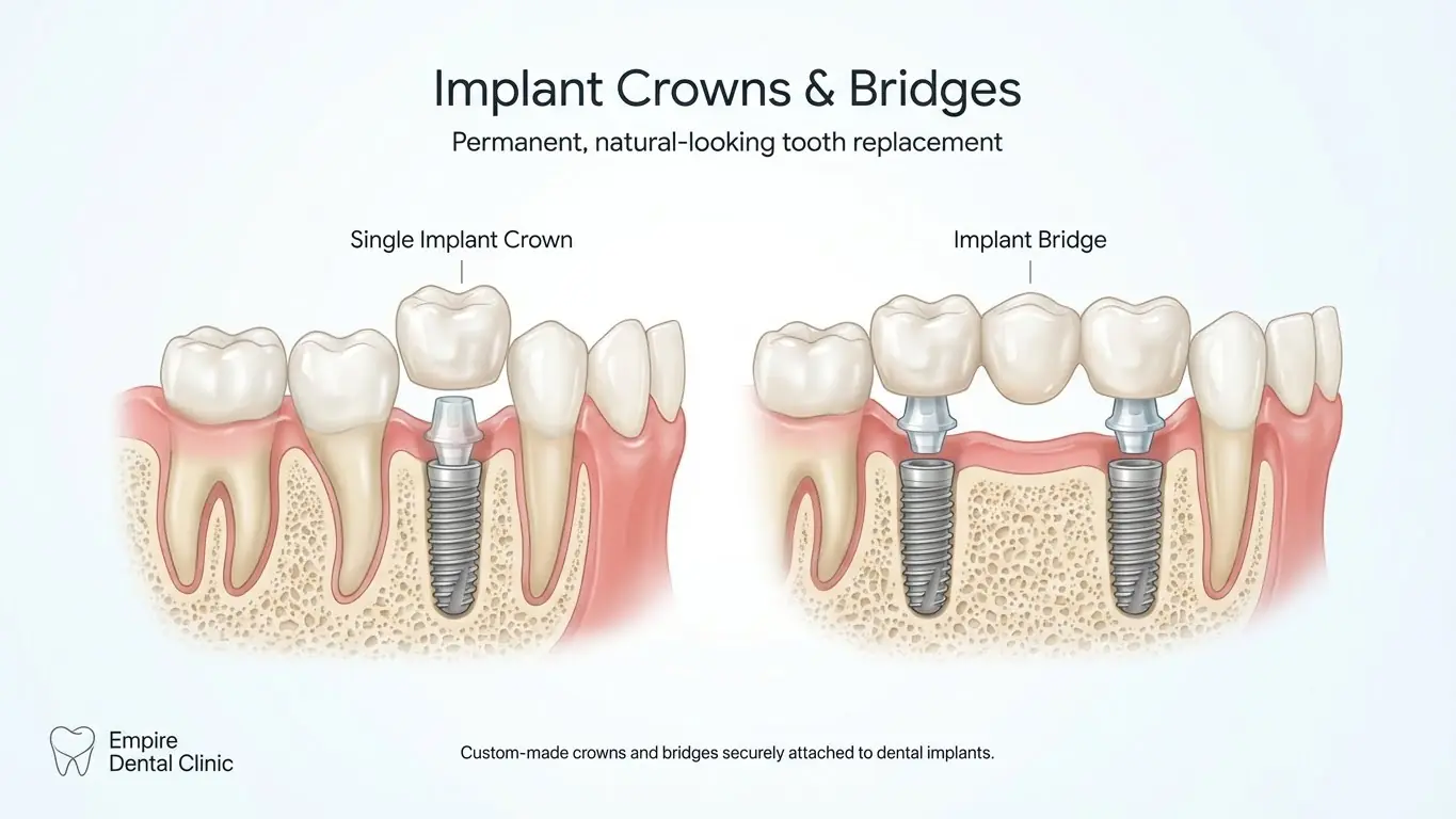 Implant Crowns / Bridges